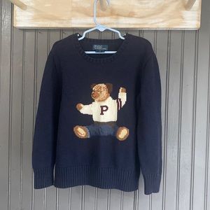 Vintage Teddy Bear Polo Ralph Lauren 6T.